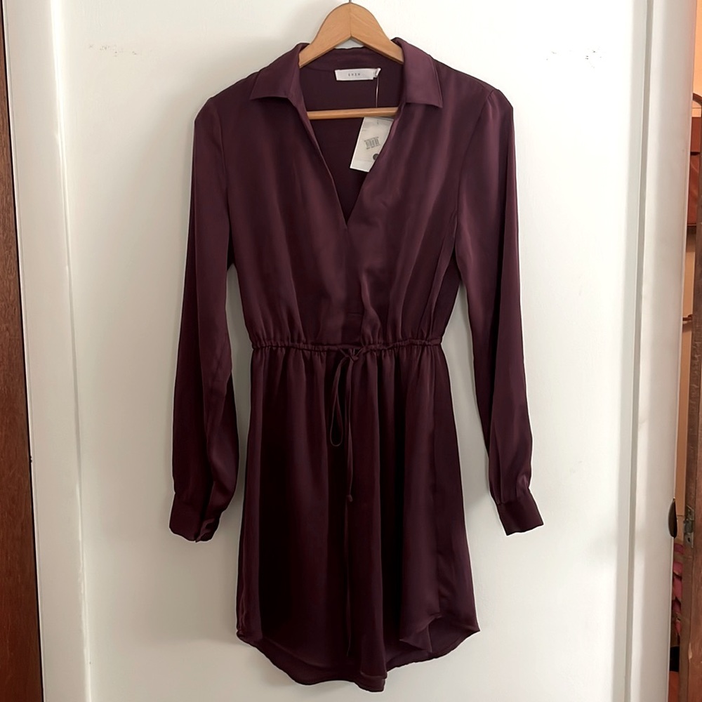 Lush plum colored dress. Nordstroms.